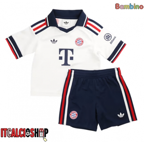 Bayern Munich Tom Bischof #8 Seconda Maglia Bambino 2026-27 Manica Corta (+ Pantaloni corti)